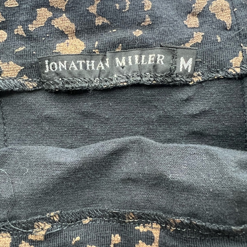 VTG 90s MINT Jonathan Miller London navy caramel suit leopard S/M matching set - Picture 15 of 16